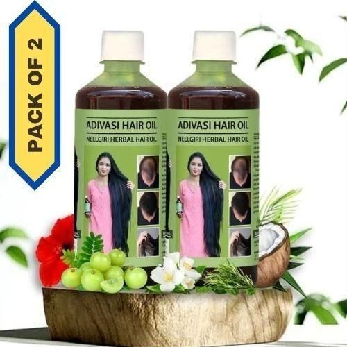 Adivasi Neelgiri Herbal Hair Oill 125ML (Pack of 2)
